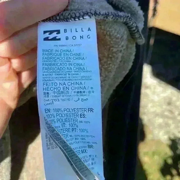 COPY - Billabong adventure division mens 1/4 zip pullover sweater with pockets … - Picture 4 of 11